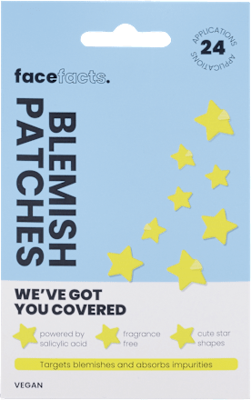 Náplasti na akné Blemish Patches - hviezdičky facefacts