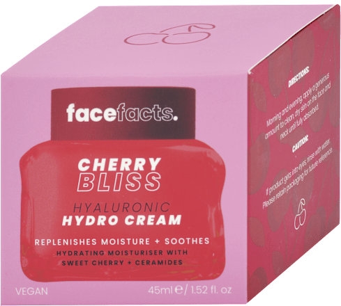Pleťový krém Cherry Bliss Hyaluronic Hydro facefacts