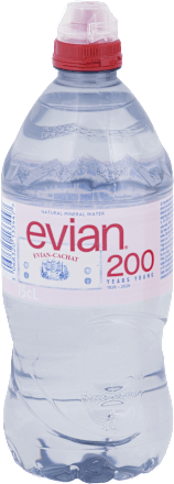 Prírodná minerálna voda Sport evian