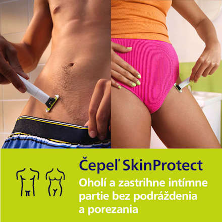 Náhradné holiace hlavice Intimate Skin Protect blade PHILIPS OneBlade