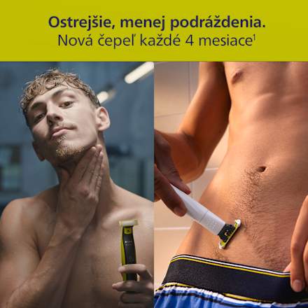 Náhradné holiace hlavice OneBlade Combi pack 360 blades PHILIPS OneBlade