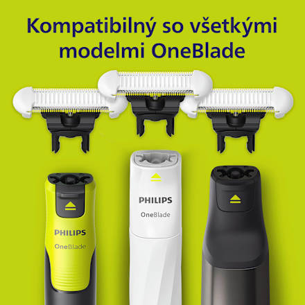 Náhradné holiace hlavice Intimate Skin Protect blade PHILIPS OneBlade