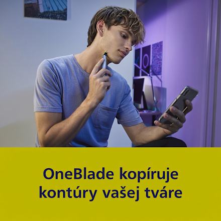 Náhradné holiace hlavice OneBlade Anti-Friction blade PHILIPS OneBlade
