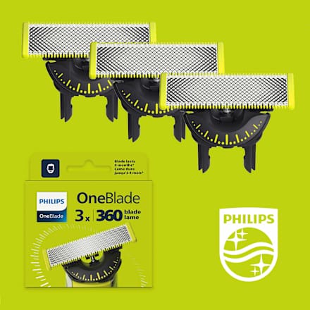 Náhradné holiace hlavice OneBlade 360 Blade PHILIPS OneBlade