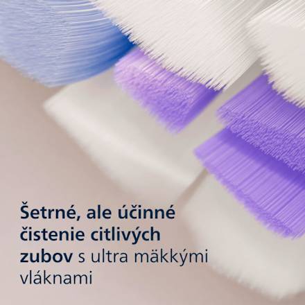 Náhradné hlavice Sonicare S2 Sensitive Extra Soft 2+1 GRATIS, biela Philips Sonicare