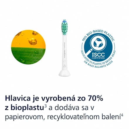 Náhradné hlavice Sonicare C1 ProResults, Medium Soft, biela Philips Sonicare