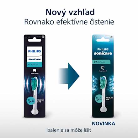 Náhradné hlavice Sonicare C1 ProResults, Medium Soft, biela Philips Sonicare