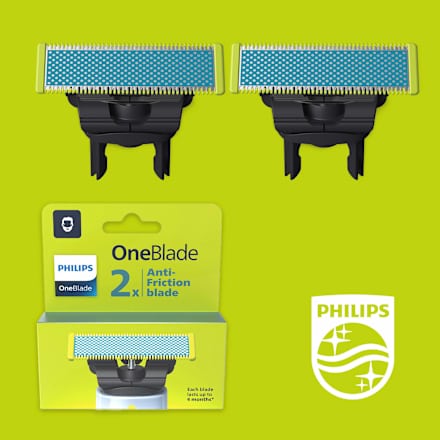 Náhradné holiace hlavice OneBlade Anti-Friction blade PHILIPS OneBlade