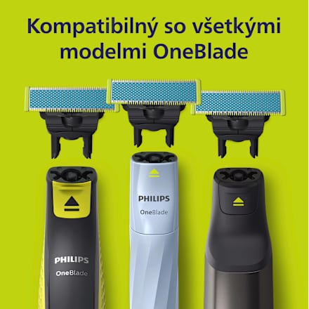 Náhradné holiace hlavice OneBlade Anti-Friction blade PHILIPS OneBlade