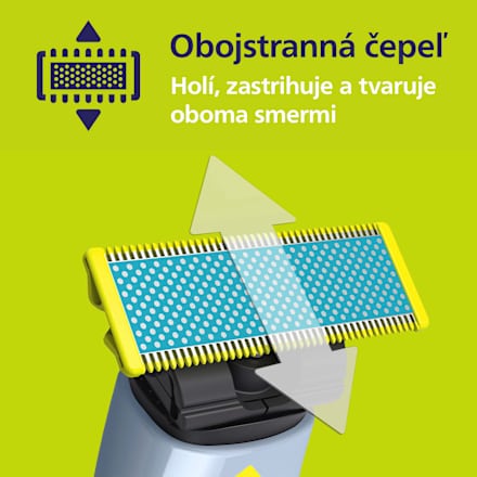 Náhradné holiace hlavice OneBlade Anti-Friction blade PHILIPS OneBlade