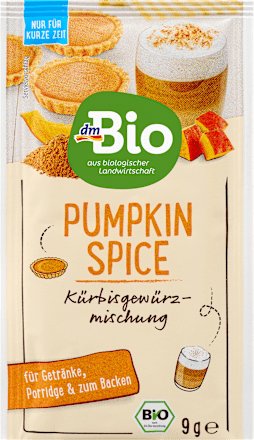 Kürbisgewürzmischung Pumpkin Spice dmBio