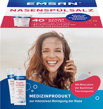 Nasenspülsalz multimineral Dosierbeutel Emsan