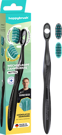 Zahnbürste Eco Change mit Aufsteckbürsten happybrush
