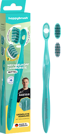 Zahnbürste Eco Change mit Aufsteckbürsten happybrush