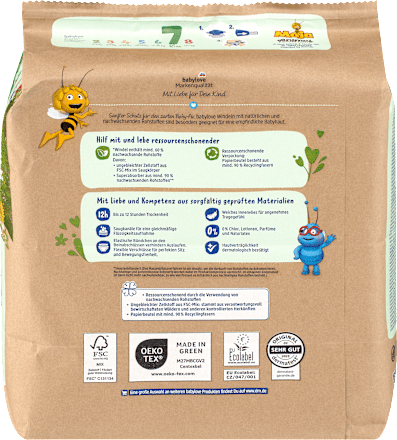 Пелени Пчеличката Мая, размер 7 xxl (16+ kg) babylove