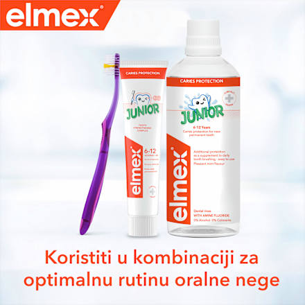 Junior pasta za zube, 6-12 godina elmex