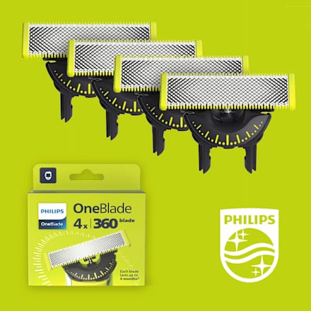 náhradní hlavice na tvář 360 blade PHILIPS OneBlade