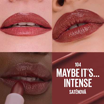 rtěnka Serum Lipstick, 104 Maybe It's Intense MAYBELLINE NEW YORK