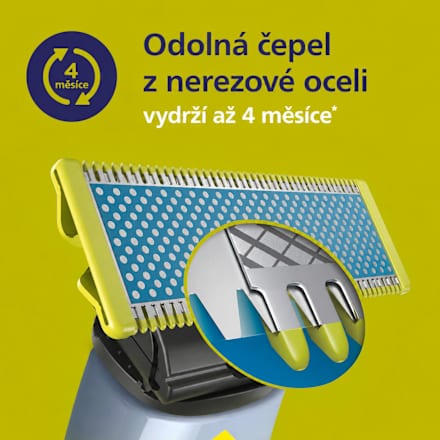 náhradní břity Anti-Friction QP235/50 PHILIPS OneBlade