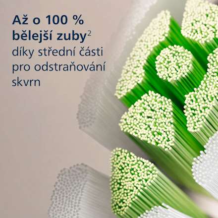 náhradní hlavice Optimal White, Medium Soft bílé Philips Sonicare