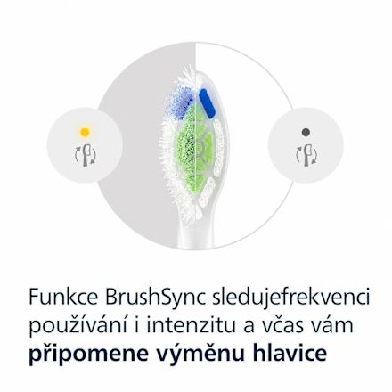 náhradní hlavice Optimal White, Medium Soft bílé Philips Sonicare