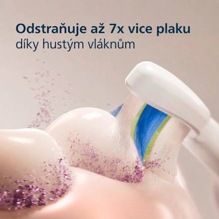 náhradní hlavice Optimal White, Medium Soft bílé Philips Sonicare