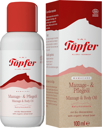Massage & Pflegeöl Mamacare Töpfer