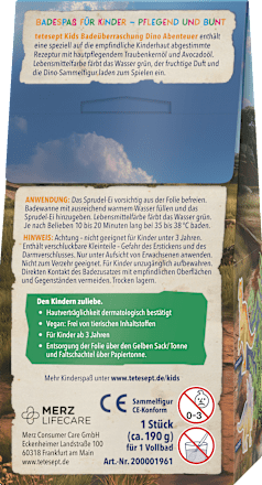Kinder Badezusatz Badeüberraschung T-Rex-World tetesept: KIDS
