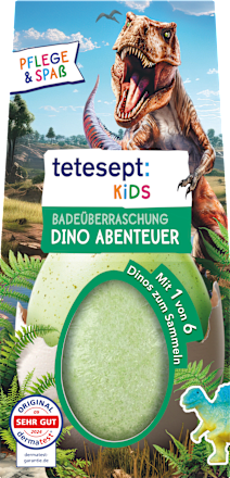 Kinder Badezusatz Badeüberraschung T-Rex-World tetesept: KIDS