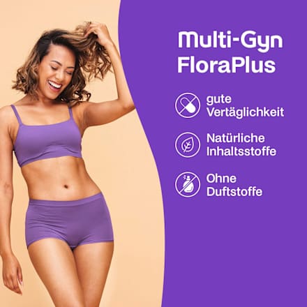 FloraPlus Vaginalgel Scheidenpilz 5 Applikatoren (5x5 ml) Multi-Gyn