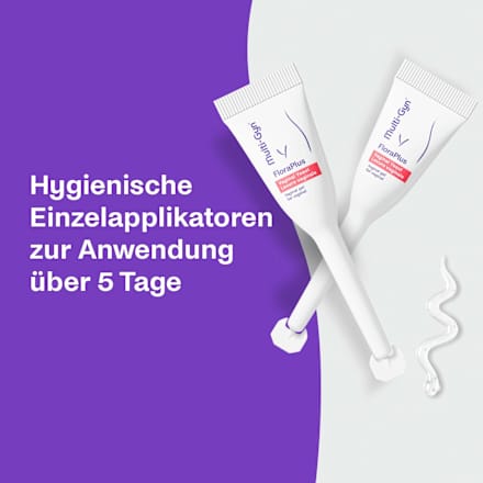 FloraPlus Vaginalgel Scheidenpilz 5 Applikatoren (5x5 ml) Multi-Gyn