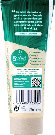 Zahnpasta Natural fluoridfrei dentural