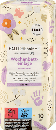 Wochenbetteinlagen HALLOHEBAMME