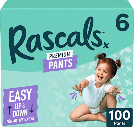 BabyPants Premium Gr. 6 (15-20 kg) Monatsbox Rascals