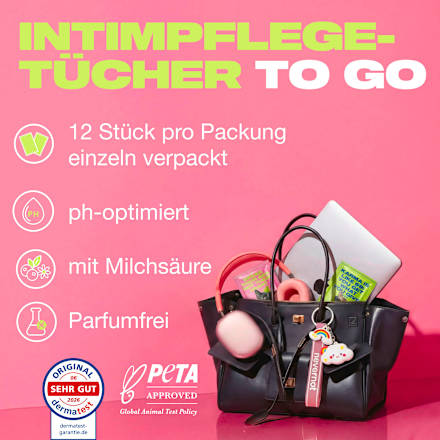 Intimpflegetücher Quickies nevernot
