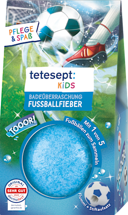 Kinder Badezusatz Badeüberraschung Fußballfieber tetesept: KIDS