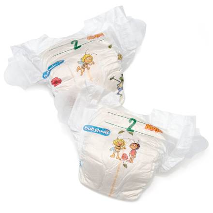 Windeln Biene Maja Gr. 2 mini (3-6 kg) babylove