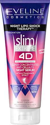 Slim Extreme 4D Professional noční tělové sérum EVELINE COSMETICS