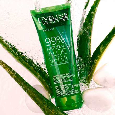 hydratační tělový gel 99 % Aloe Vera EVELINE COSMETICS