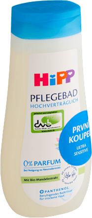 první koupel Ultra Sensitive HiPP