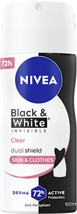 Antyperspirant damski spray Black & White Invisible Clear NIVEA