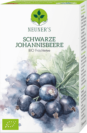 Früchtetee Bio Schwarze Johannisbeere NEUNER'S