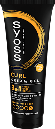 CURL CONTROL kremasti gel za kovrdžavu kosu syoss