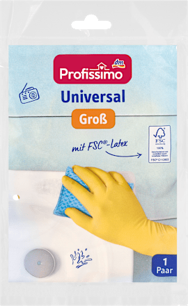 Mănuși de uz casnic universale, mărime mare (1 pereche) Profissimo