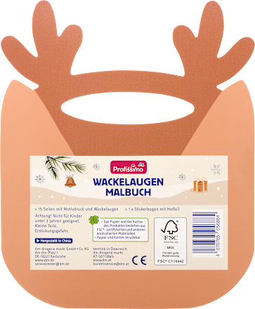 Wackelaugen Malbuch Profissimo