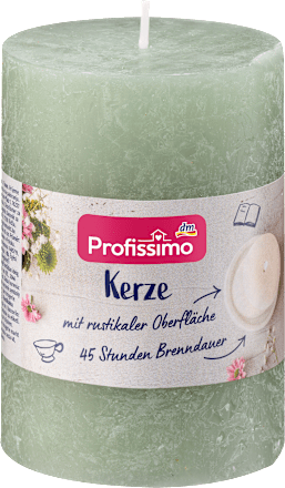 Rustikkerze 100/68 Salbei Profissimo
