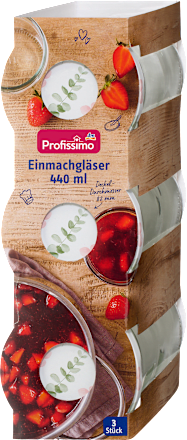 Einmachgläser 440ml Profissimo