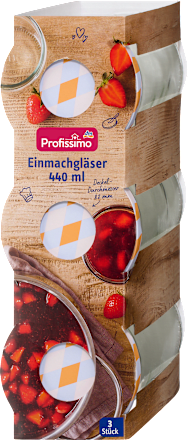 Einmachgläser 440ml Profissimo