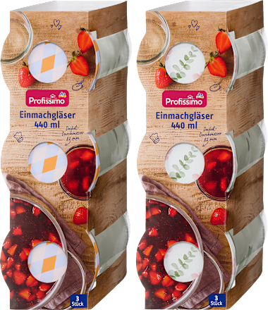 Einmachgläser 440ml Profissimo