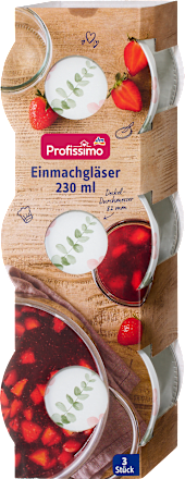 Einmachgläser 230ml Profissimo